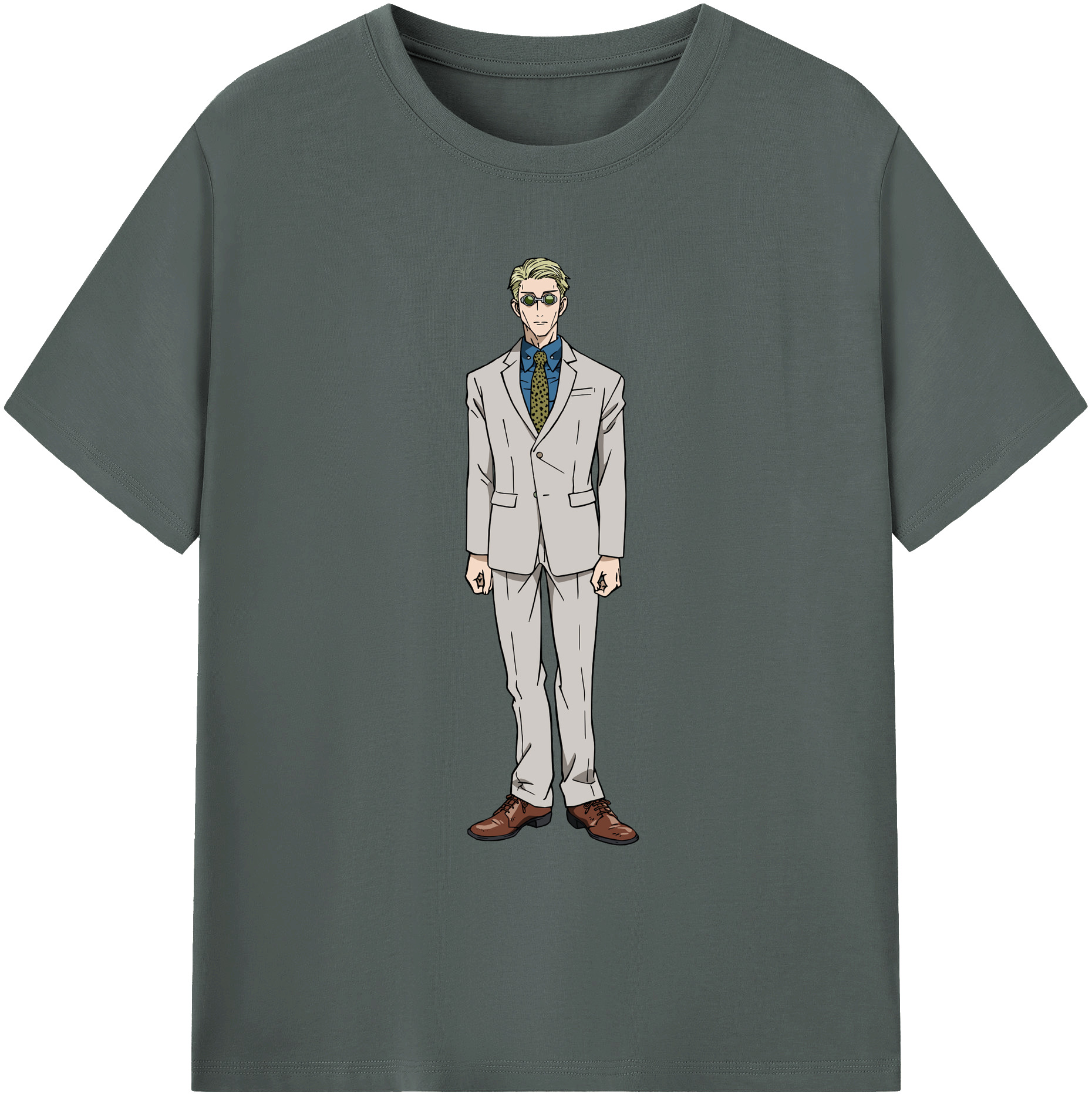 （画像用） 呪術廻戦 Jujutsu Kaisen 綿100％ メンズ半袖Tシャツ｜肌触りやわらか＆通気性